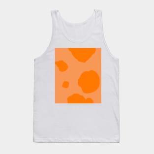 Cow Spots in Orange Tank Top